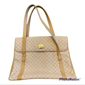 Gucci Vintage Micro GG Shoulder Bag Authenticated